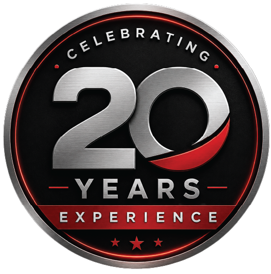 Over 20 Years Experience